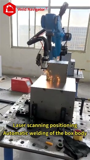 Weld Navigator® Laser Seam Tracking for Automated Switchgear Welding