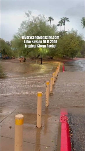 Remnants from Tropical Storm Rachel moved into Lake Havasu Friday and Saturday. Pima Wash