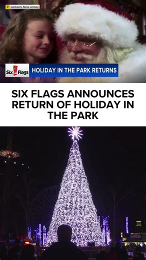 Six Flags announces return of Holiday in the Park