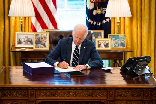 President Biden signs $1.9 trillion stimulus bill including $1,400 stimulus checks