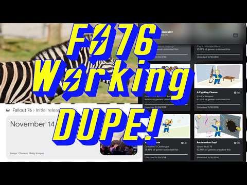Fallout 76 Dupe Glitch WORKING MARCH 2026 ! Dupe ANYTHING FO76 ! Official Zebra Duplication Exploit!