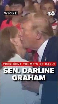 President Trump visits South Carolina campaigning for Sen. Darline Graham