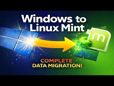 Switching from Windows to Linux Mint 22 — The Right Way & Zero Data Loss