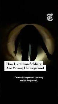 We Traveled Under a Kill Zone Through a Gas Pipe in Ukraine