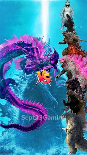 Tiamat 2024 vs Godzilla All Form