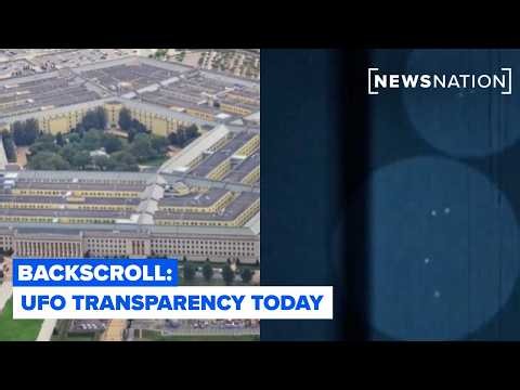 UFO transparency: New Pentagon waiver and latest files fuel questions | Backscroll