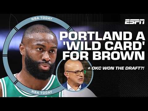 FOUR PICKS for Jaylen Brown⁉️ Celtics' asking price + Who won the NBA Draft? | NBA Today