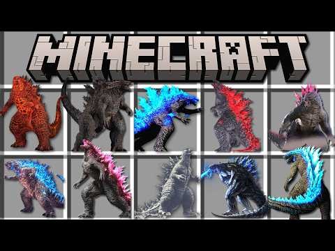 Minecraft GODZILLA TITAN ATTACKS MOD! Survival Challenge