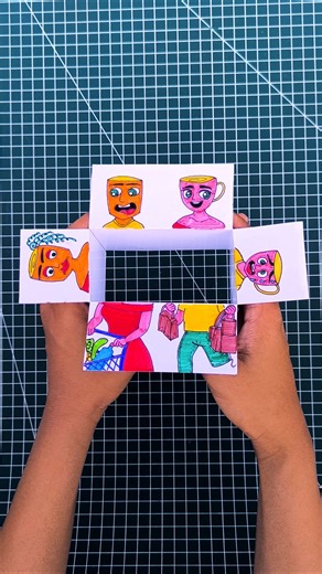 #tungtungtungsahur carry bags of ballerina ☕🛍️😱🪵 DIY Cute Emojis #art #diy #papercraft #artandcraft