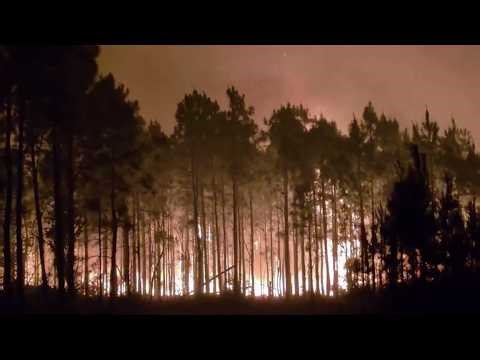 Florida, Georgia wildfires footage shows smoke and flames spread across counties