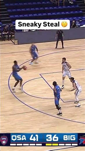 He never saw this steal coming 😅 #BCLAmericas