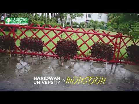 Experience the magical monsoon beauty of Haridwar University like never before.