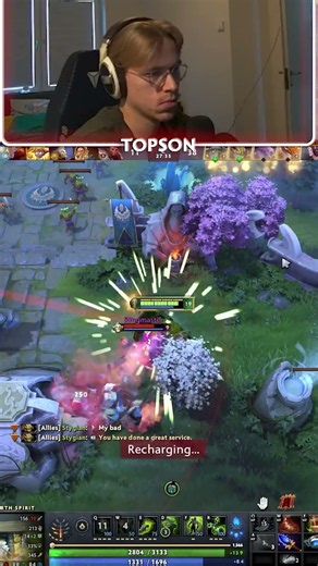 This Combo on Earth Spirit Makes Topson a KIDNAPPER in Dota 2 #outplay #dota2 #gaming #outplayed