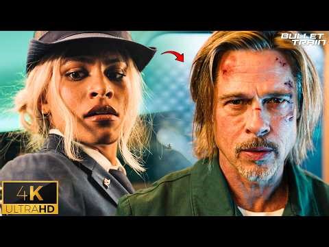 Bullet Train Poison Fight Scene with Brad Pitt