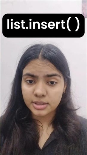 Stop Using append ❌ Use insert() Instead 😏 #python #shorts