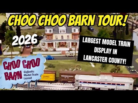 🚂 Choo Choo Barn Tour| Largest Model Train Display in Lancaster County! 