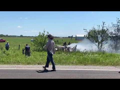 Footage Captures Scene of Skydiving Plane Crash That Killed 12