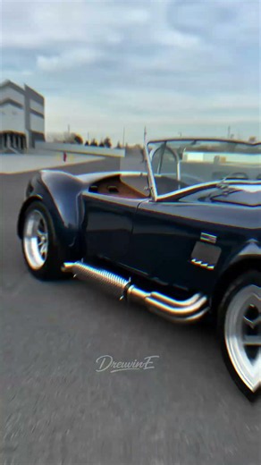 Shelby Cobra V8 Sound 1966 🔥 | Classic American Muscle Car #shelby