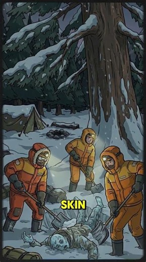 Why Was Her Tongue Missing? (Dyatlov Pass Mystery) 👅🚫 #shorts