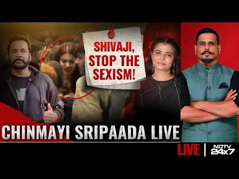 Chinmayi Sripaada Calls Out Sexist Remark: 'Sivaji, Stop the Sexism'