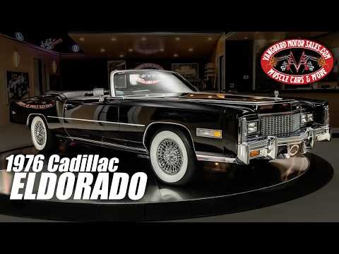 1976 Cadillac Eldorado Convertible For Sale Vanguard Motor Sales #4669