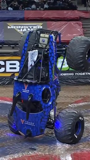 Monster Jam on Instagram: "A DINOSAUR SIZED win in 2 Wheel Skills for @TimHall_Jr in jurassic attack 🦖 #MonsterJam #MonsterTruck #SaltLakeCity"