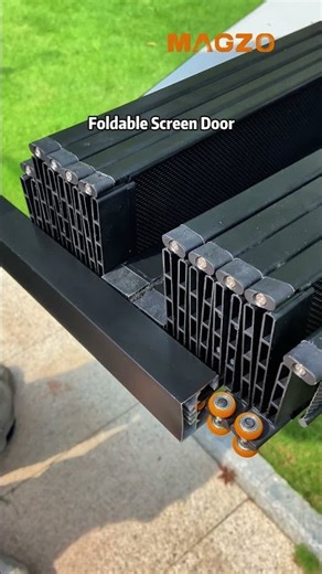 Ultra-Narrow Frame, Easy Setup | MAGZO Foldable Screen Door