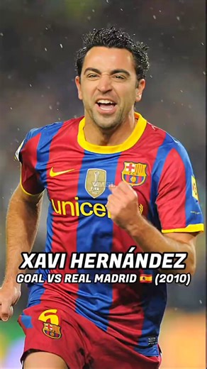 XAVI HERNÁNDEZ 🇪🇸 – GOAL VS REAL MADRID 🇪🇸 (2010)