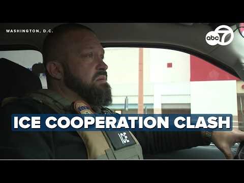 Tension grows as ICE policy puts police funding in jeopardy