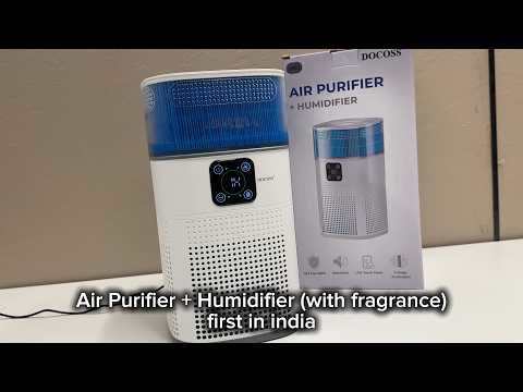 Docoss Air Purifier for Home | H13 HEPA Air Purifier & Humidifier Combo Best 2026