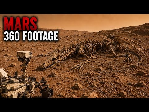 NASA's Perseverance Rover Captures Stunning 360° Mars Footage | Real Mars Footage
