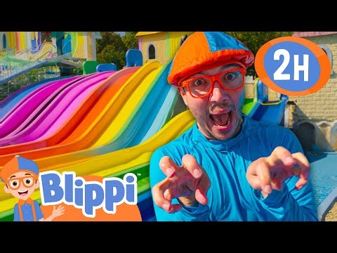 Blippi Learns at The Water Park | Blippi and Meekah Best Friend Adventures | Educational Videos