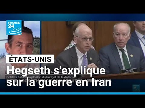 États-Unis : le chef du Pentagone s'explique sur la guerre en Iran devant les députés américains