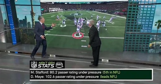 Kurt warner breaks down Drake Maye, Matthew Stafford MVP race 'NFL GameDay Morning'