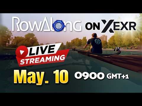 Row with Me LIVE: (09:00 GMT+)1 | May 10th - Here and on EXR