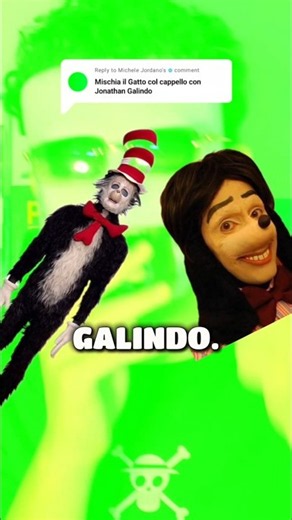 I MIXED The Cat in the Hat with Jonathan Galindo! #shorts