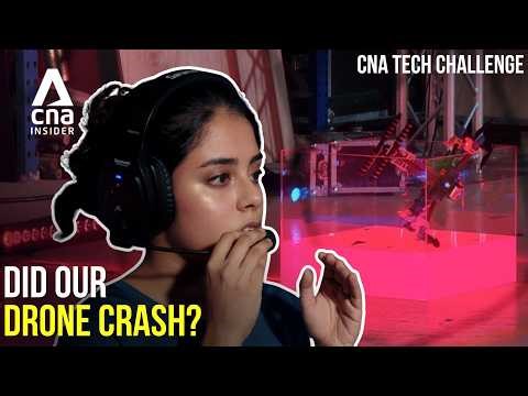 Who Wins The Final Spot? Cleaning Robots And Delivery Drones Battle | CNA Tech Challenge - Part 3/4