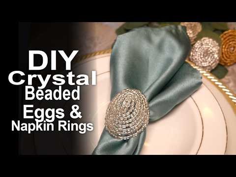 DIY Easter Egg Napkin Rings Everyone's Asking About