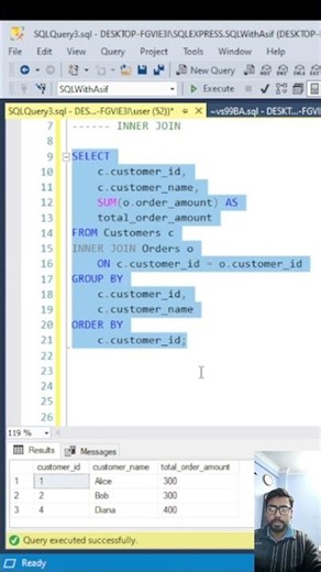 LEFT JOIN TRAP = INNER JOIN #shorts