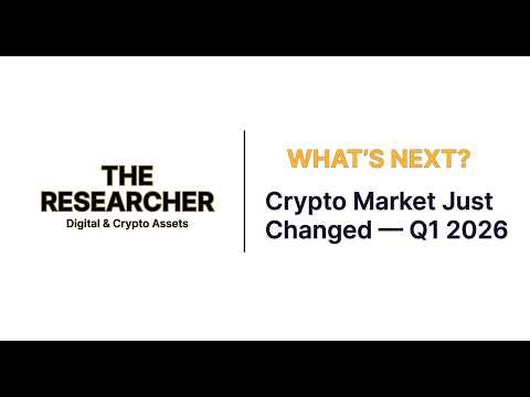 Crypto Market Just Changed — Q1 2026 Breakdown (What’s Next?)