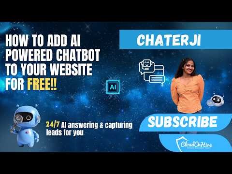 How to Add an AI powered Chatbot to Your Website in Under a Minute | Chaterji