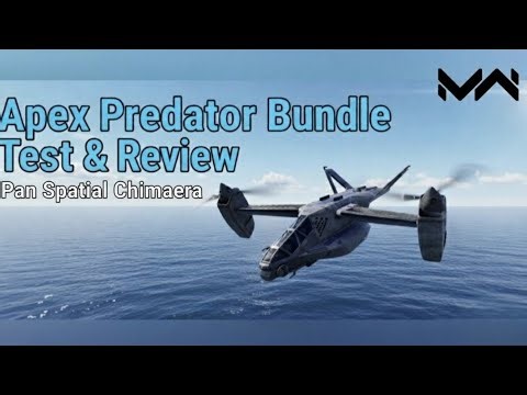 APEX PREDATOR BUNDLE,TEST & REVIEW Pan Spatial Chimaera Helicopter #modernwarships #artstorm #gaming