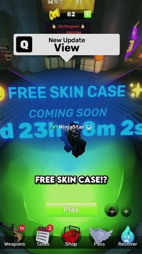 How to get the free Spooky Skin Case 🎃 #rivals #roblox #shorts