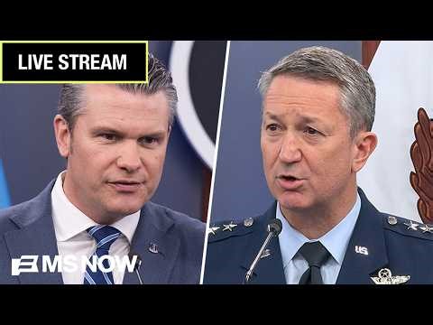 LIVE: Defense Sec. Hegseth, Chairman of the Joint Chiefs of Staff Caine testify amid Iran war