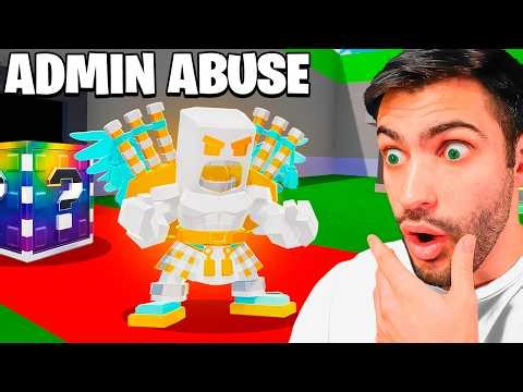 ADMIN ABUSE + RIP HALLOWEEN GIGALITRAKTOS SPIDOROBOS in Steal the Brainrot! NEW SECRET CODES