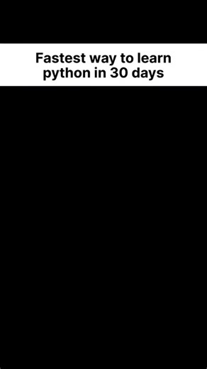 From basics to advanced, this 30-day Python roadmap covers, APIs, databases, testing,deployment...