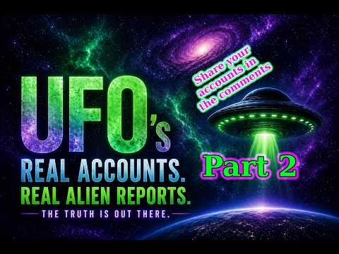 1 HOUR of Real UFO Sighting Reports: The Hotline Recordings (Volume 2)