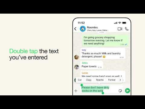 How to ask Meta AI for writing help on your iPhone | WhatsApp