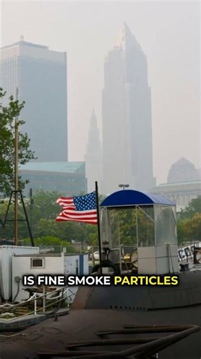 Wildfire smoke blankets Northeast Ohio as air quality plunges — with worse still to come later today