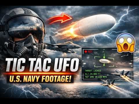 Navy Officers Confirm UFO Sightings—The Evidence They Released The TRUE Story Of The TIC-TAC